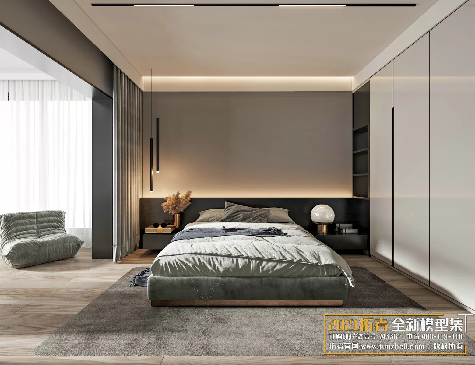 EXTENSION 2021 – 2. BEDROOM – 1.MODERN STYLES – 134 – CORONA EXTENSION 2021 – 2. BEDROOM – 1.MODERN STYLES – 134 – CORONA