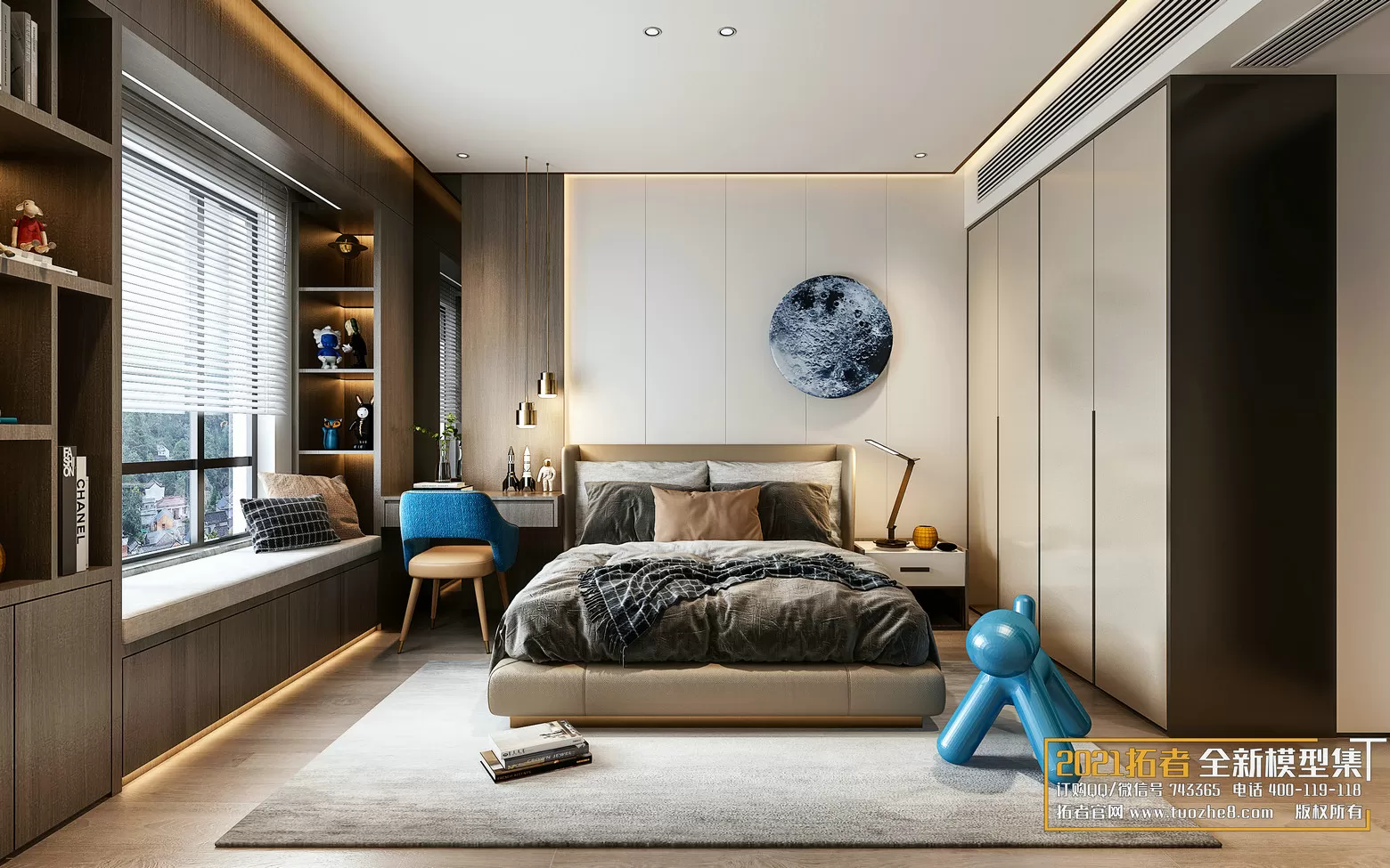 EXTENSION 2021 – 2. BEDROOM – 1.MODERN STYLES – 172vr – VRAY EXTENSION 2021 – 2. BEDROOM – 1.MODERN STYLES – 172vr – VRAY