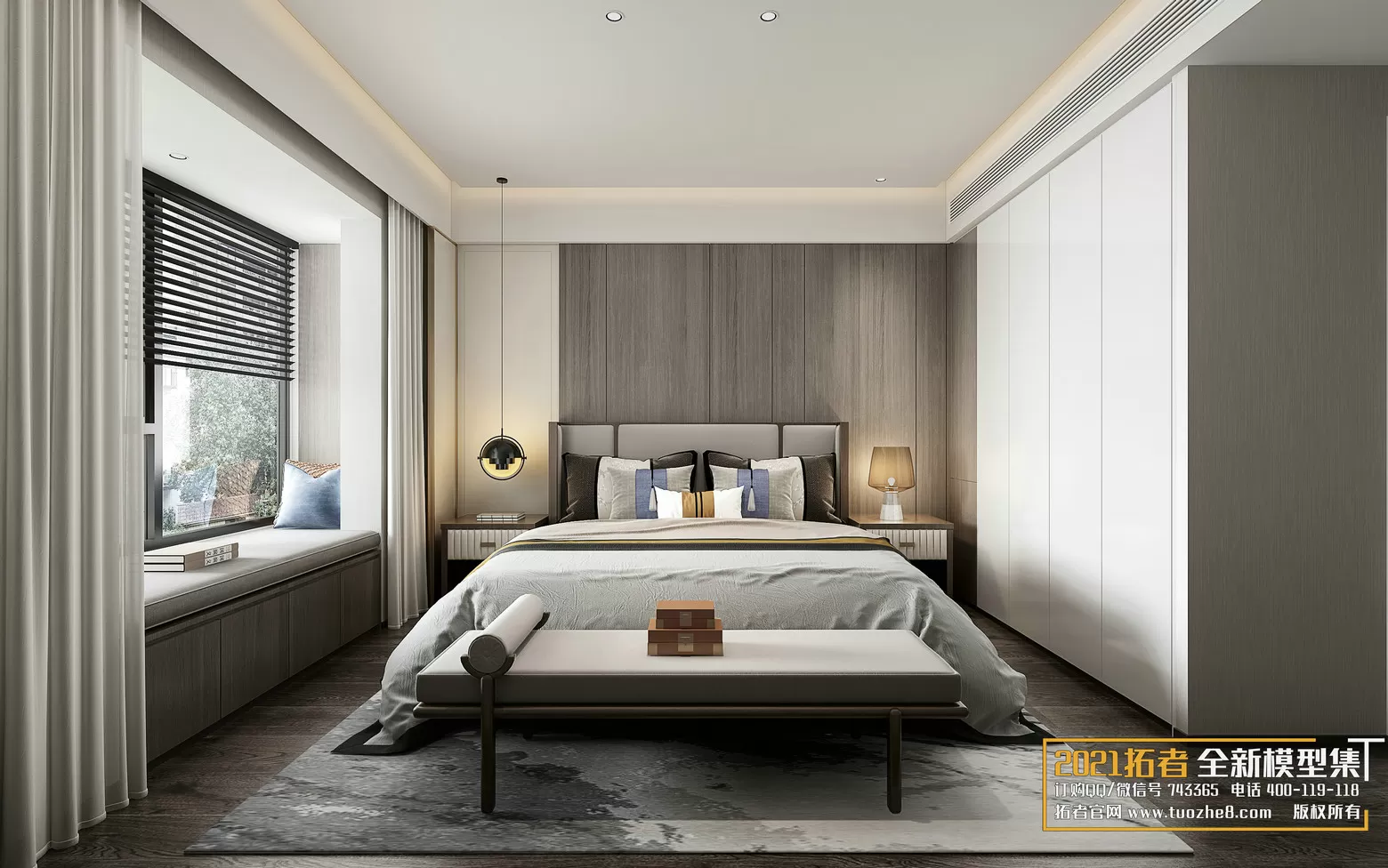 EXTENSION 2021 – 2. BEDROOM – 1.MODERN STYLES – 180vr – VRAY EXTENSION 2021 – 2. BEDROOM – 1.MODERN STYLES – 180vr – VRAY