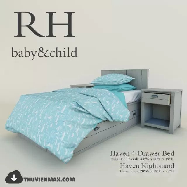 BED 3DSKYMODEL – 540