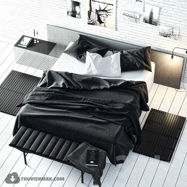 BED 3DSKYMODEL – 541