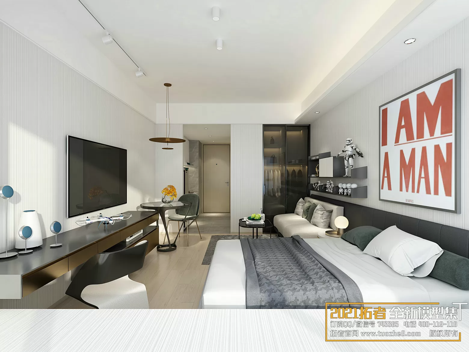 EXTENSION 2021 – 2. BEDROOM – 1.MODERN STYLES – 193vr – VRAY EXTENSION 2021 – 2. BEDROOM – 1.MODERN STYLES – 193vr – VRAY