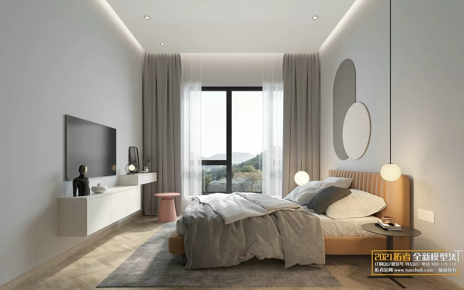 EXTENSION 2021 – 2. BEDROOM – 1.MODERN STYLES – 195vr – VRAY EXTENSION 2021 – 2. BEDROOM – 1.MODERN STYLES – 195vr – VRAY