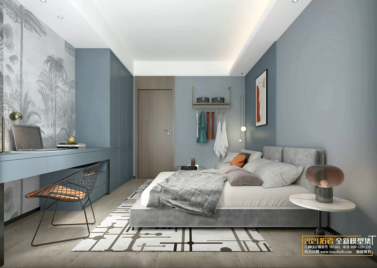 EXTENSION 2021 – 2. BEDROOM – 1.MODERN STYLES – 196vr – VRAY EXTENSION 2021 – 2. BEDROOM – 1.MODERN STYLES – 196vr – VRAY