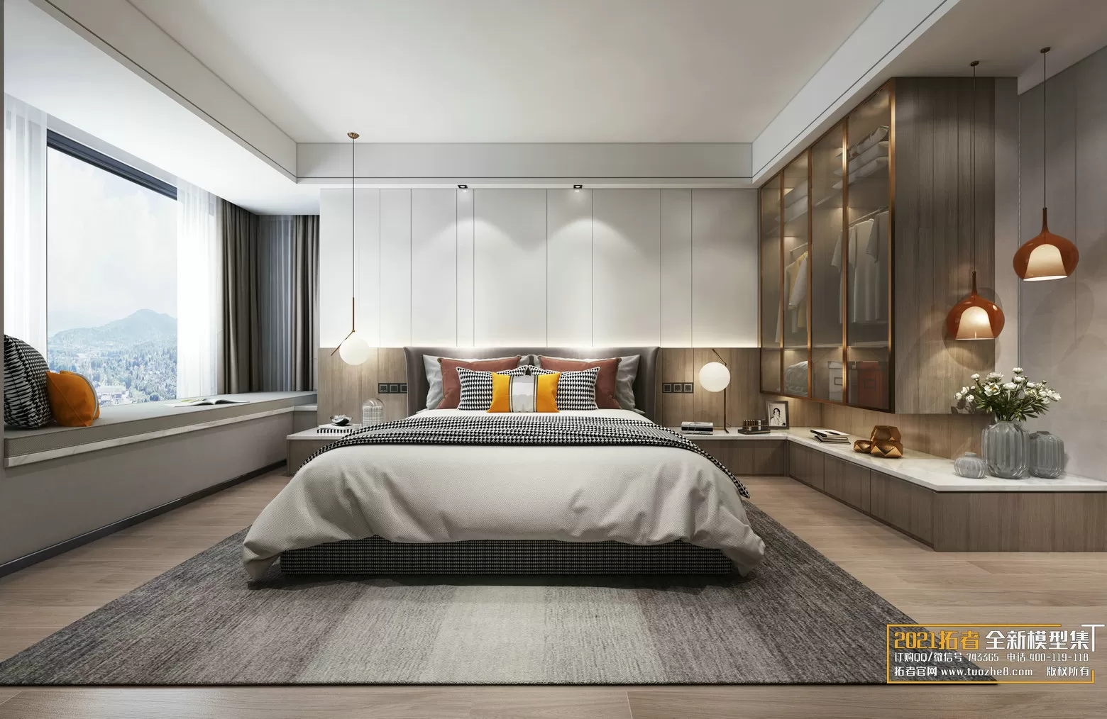 EXTENSION 2021 – 2. BEDROOM – 1.MODERN STYLES – 198vr – VRAY EXTENSION 2021 – 2. BEDROOM – 1.MODERN STYLES – 198vr – VRAY
