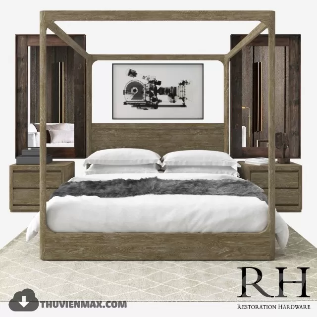 BED 3DSKYMODEL – 545