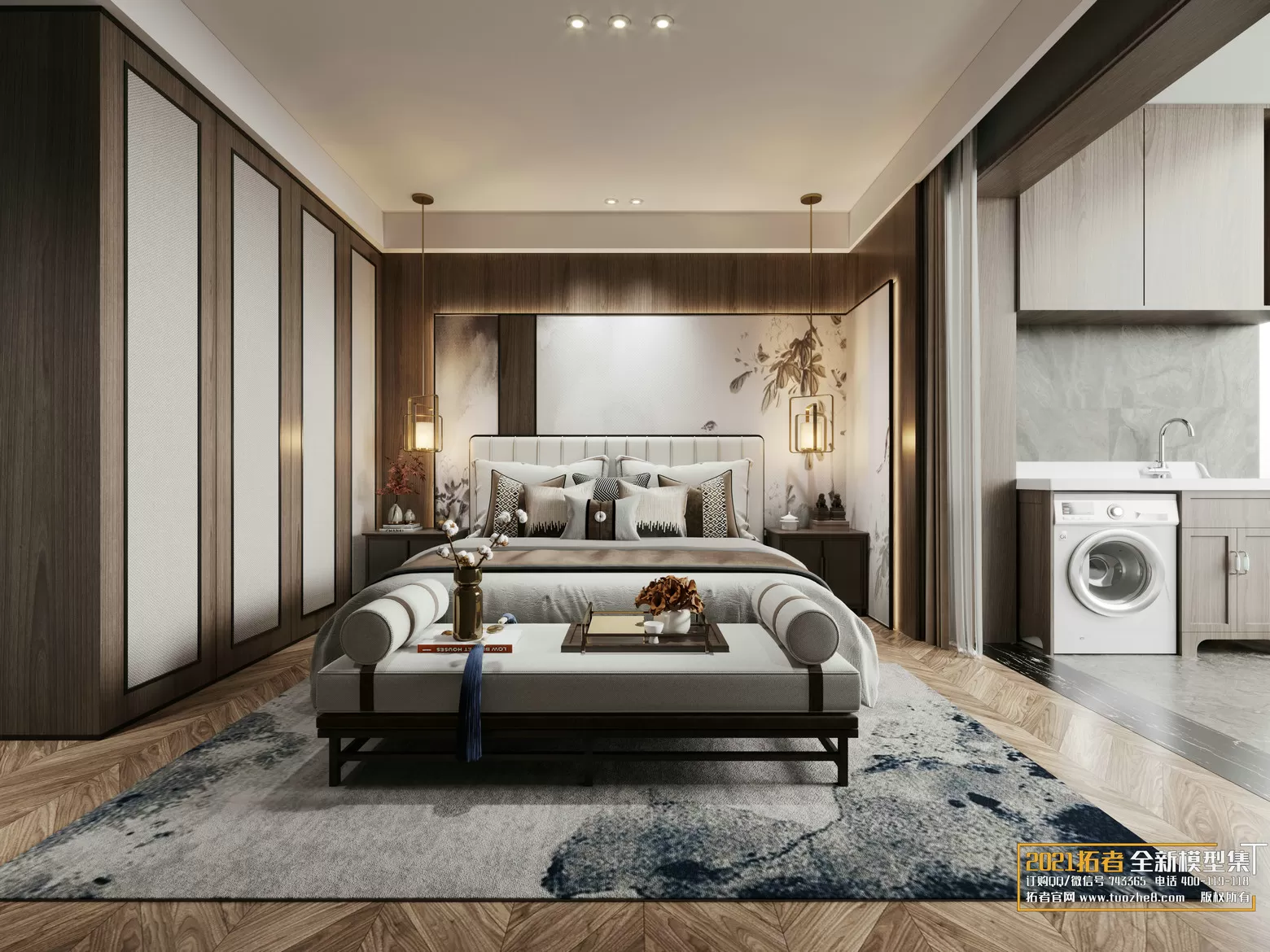 EXTENSION 2021 – 2. BEDROOM – 2.CHINESE STYLES – 1 – CORONA