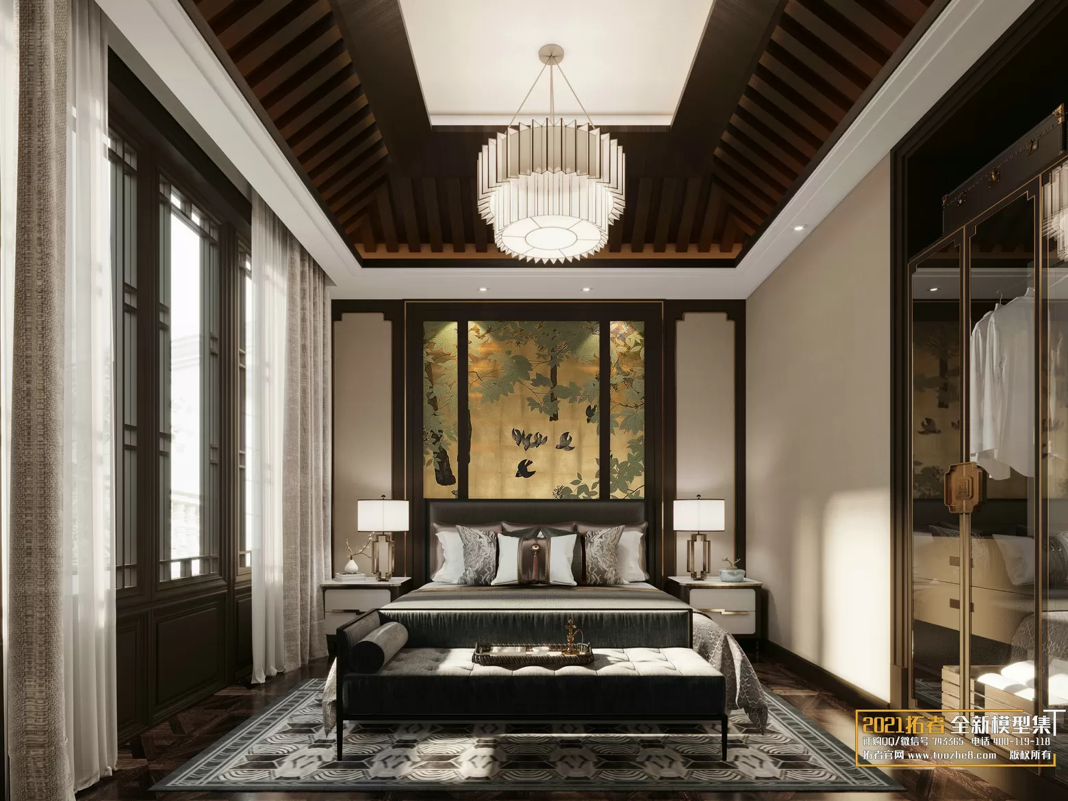 EXTENSION 2021 – 2. BEDROOM – 2.CHINESE STYLES – 11 – CORONA
