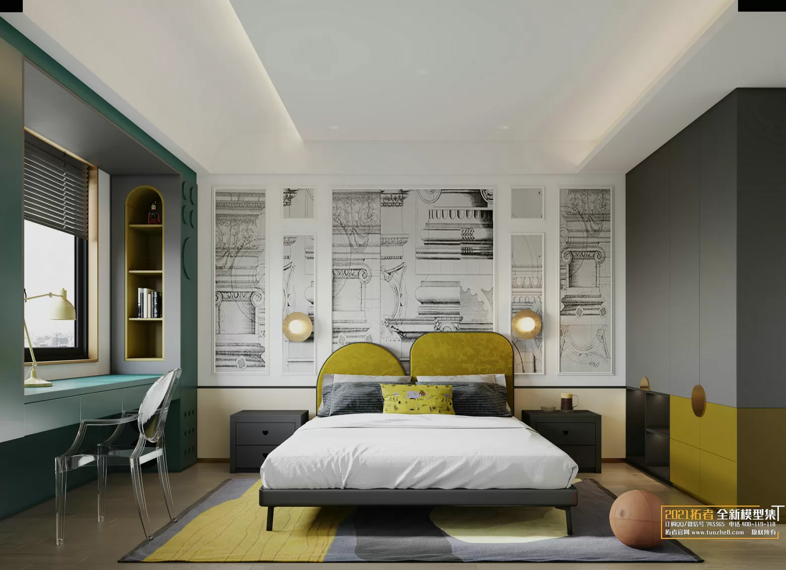 EXTENSION 2021 – 2. BEDROOM – 2.CHINESE STYLES – 14 – CORONA