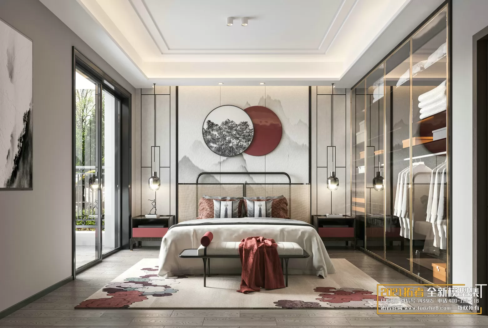 EXTENSION 2021 – 2. BEDROOM – 2.CHINESE STYLES – 3 – CORONA