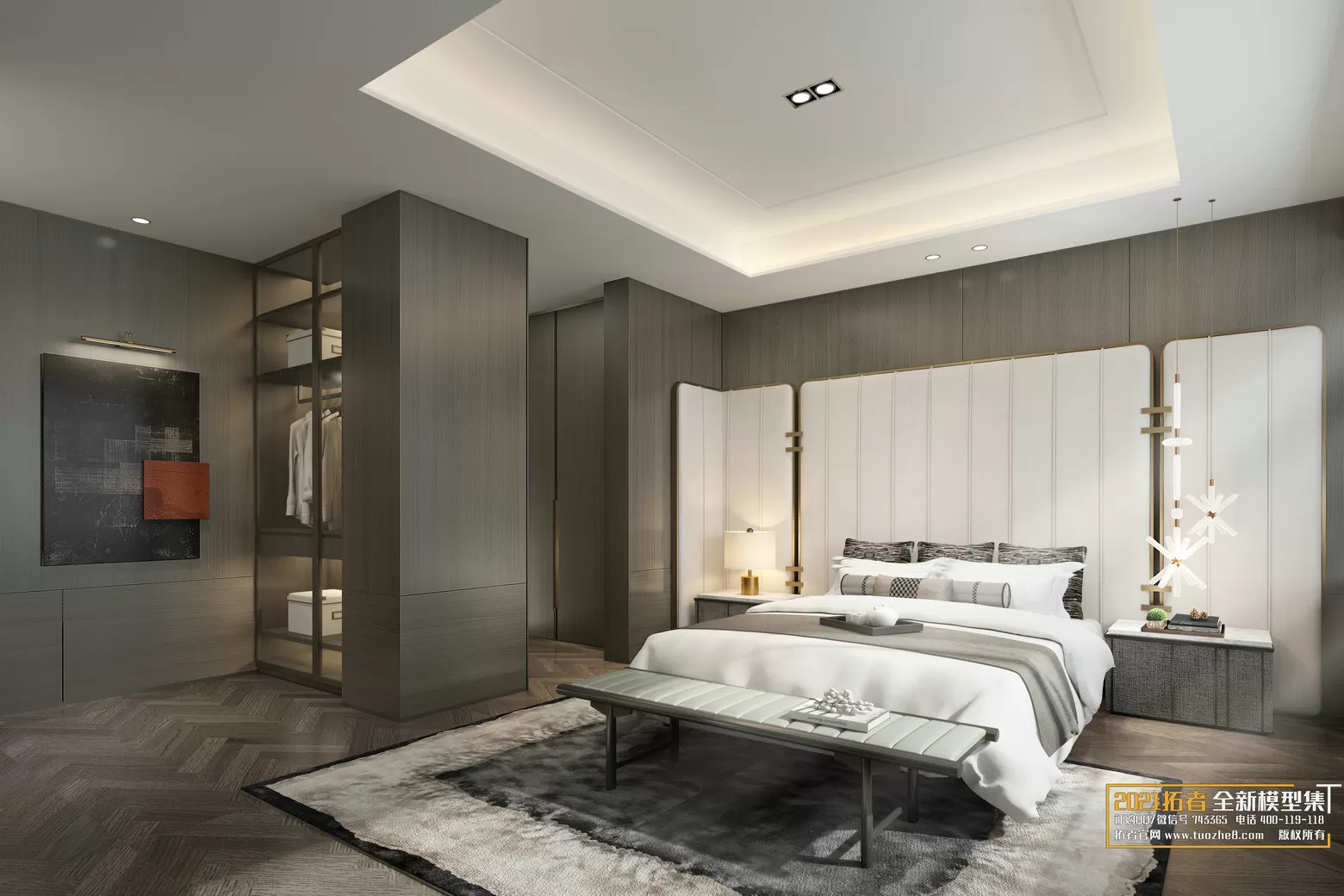 EXTENSION 2021 – 2. BEDROOM – 2.CHINESE STYLES – 32vr – VRAY