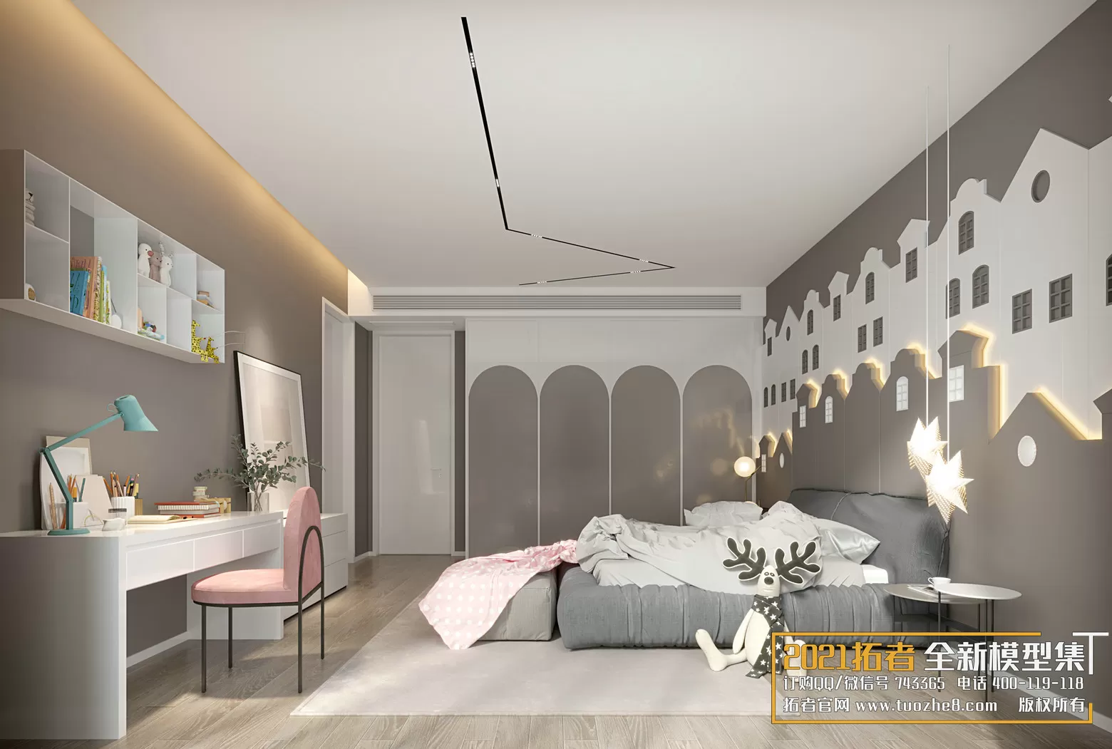 EXTENSION 2021 – 3. CHILDREN ROOM – 01 – CORONA