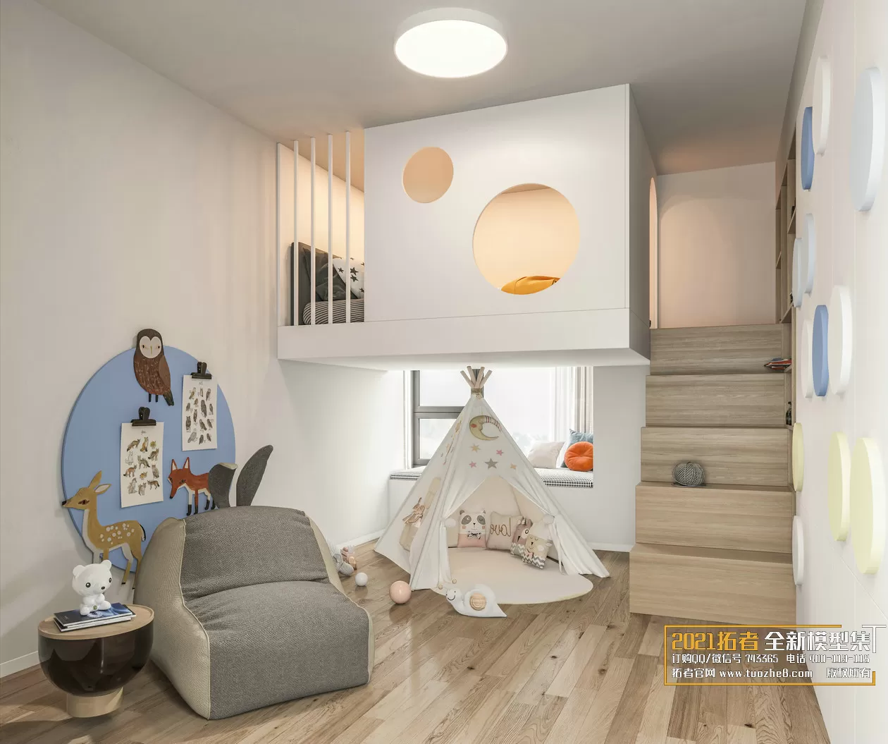 EXTENSION 2021 – 3. CHILDREN ROOM – 09 – CORONA