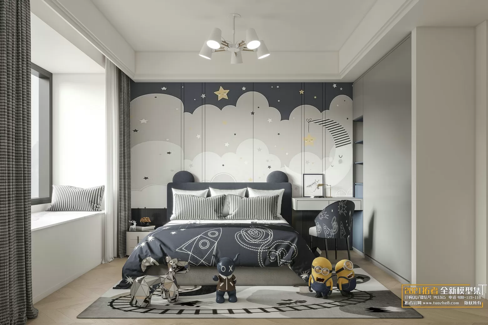 EXTENSION 2021 – 3. CHILDREN ROOM – 17 – CORONA