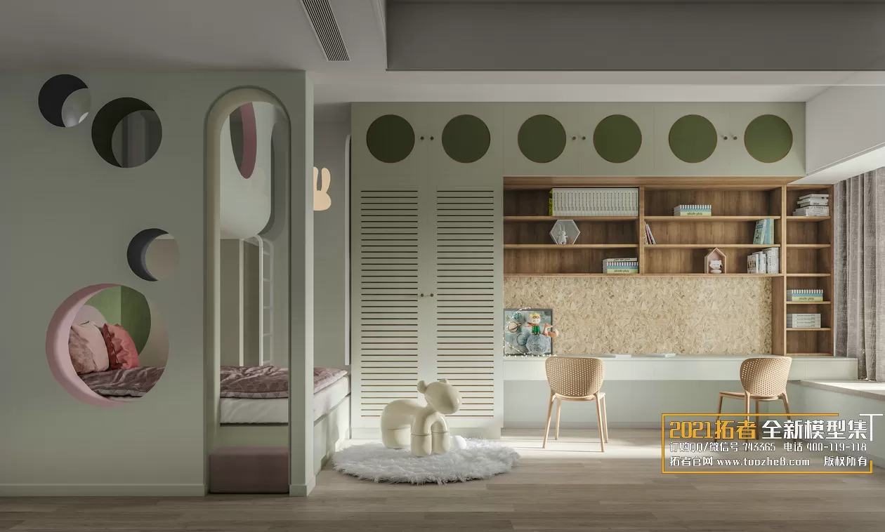 EXTENSION 2021 – 3. CHILDREN ROOM – 18 – CORONA