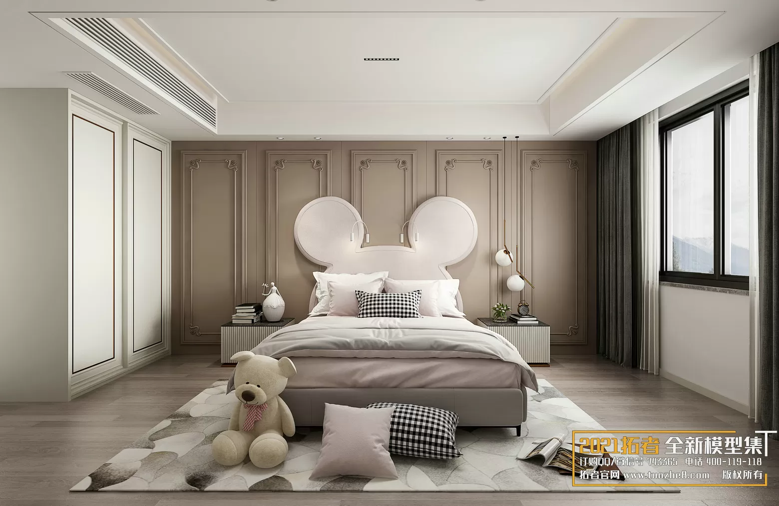 EXTENSION 2021 – 3. CHILDREN ROOM – 28vr – VRAY