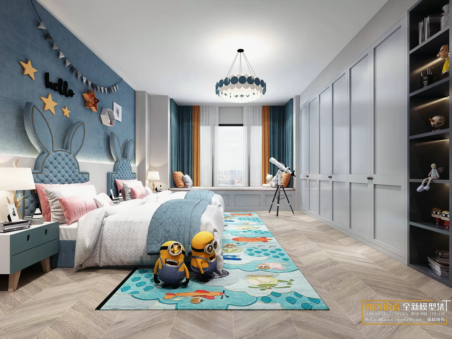 EXTENSION 2021 – 3. CHILDREN ROOM – 31vr – VRAY