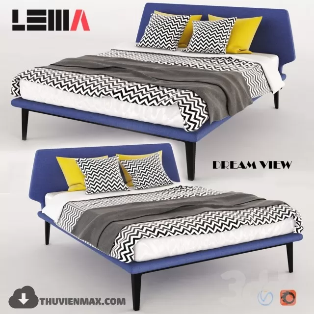 BED 3DSKYMODEL – 580