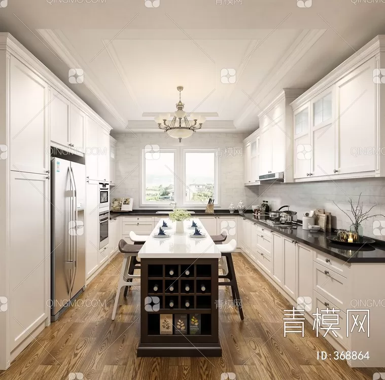 Kitchen 3D Models – Pro 003