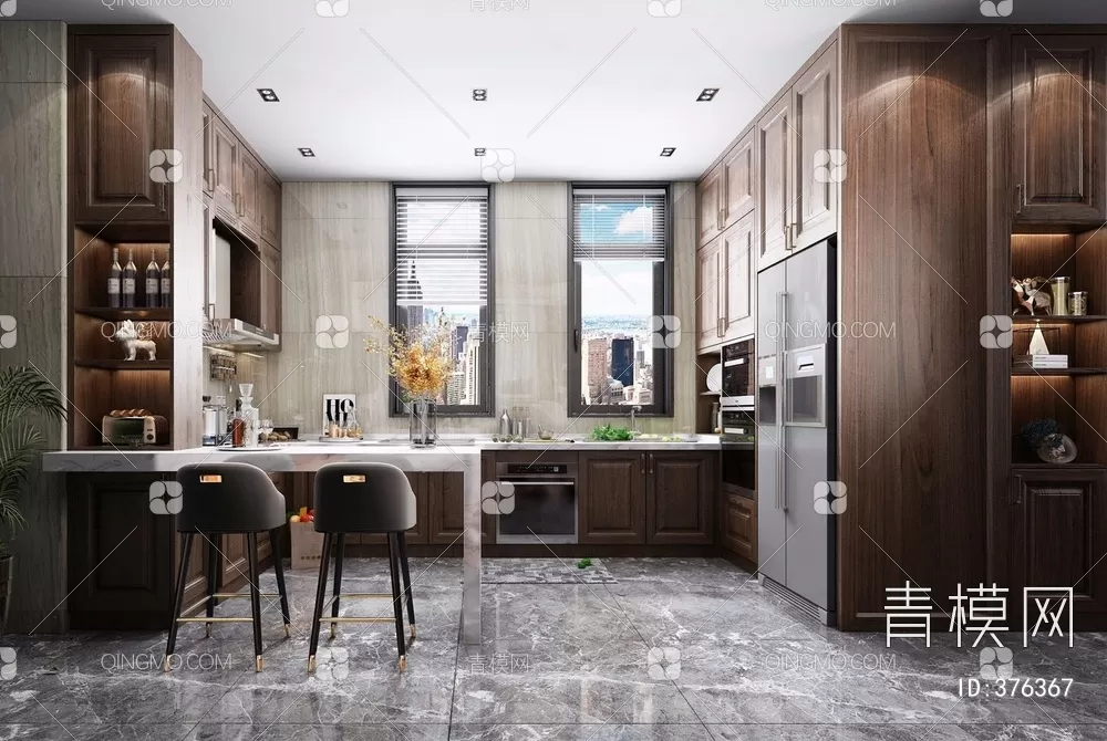 Kitchen 3D Models – Pro 009