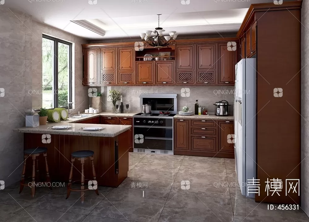 Kitchen 3D Models – Pro 024