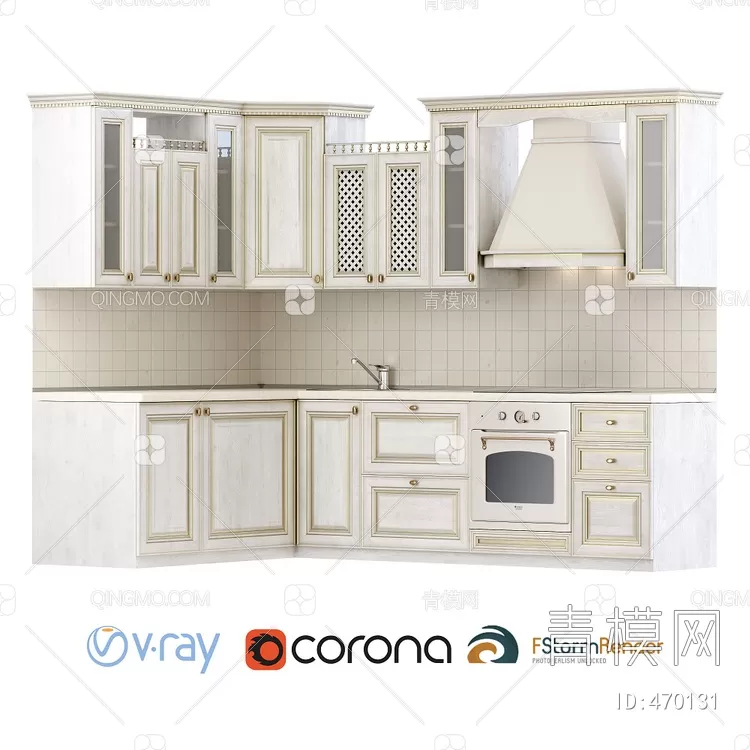Kitchen 3D Models – Pro 030
