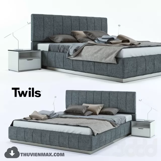 BED 3DSKYMODEL – 592
