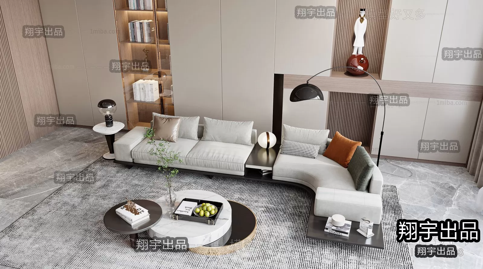 SOFA – 10 – FURNITURE 3D MODELS 2022 (VRAY)