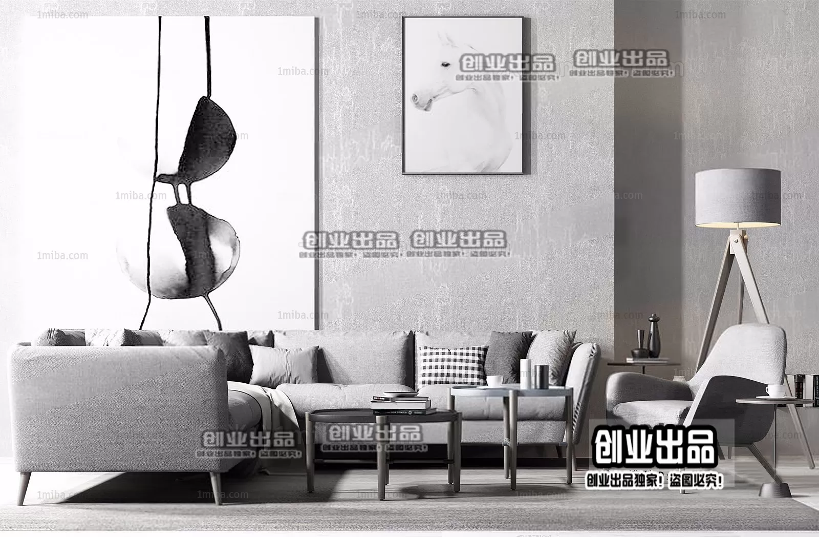 SOFA – 118 – FURNITURE 3D MODELS 2022 (VRAY)