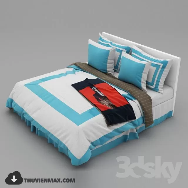BED 3DSKYMODEL – 596