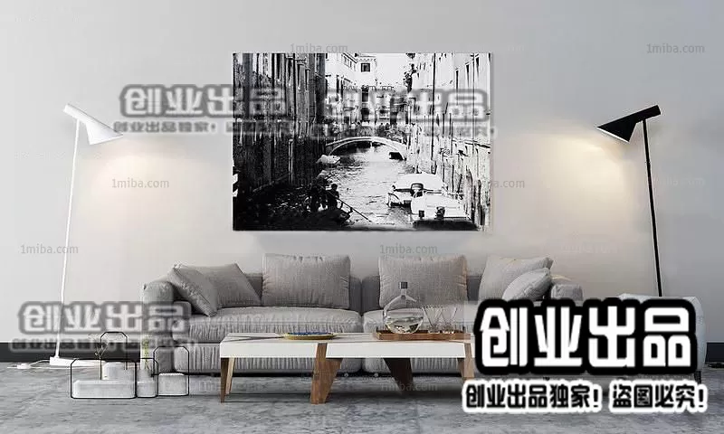 SOFA – 126 – FURNITURE 3D MODELS 2022 (VRAY)