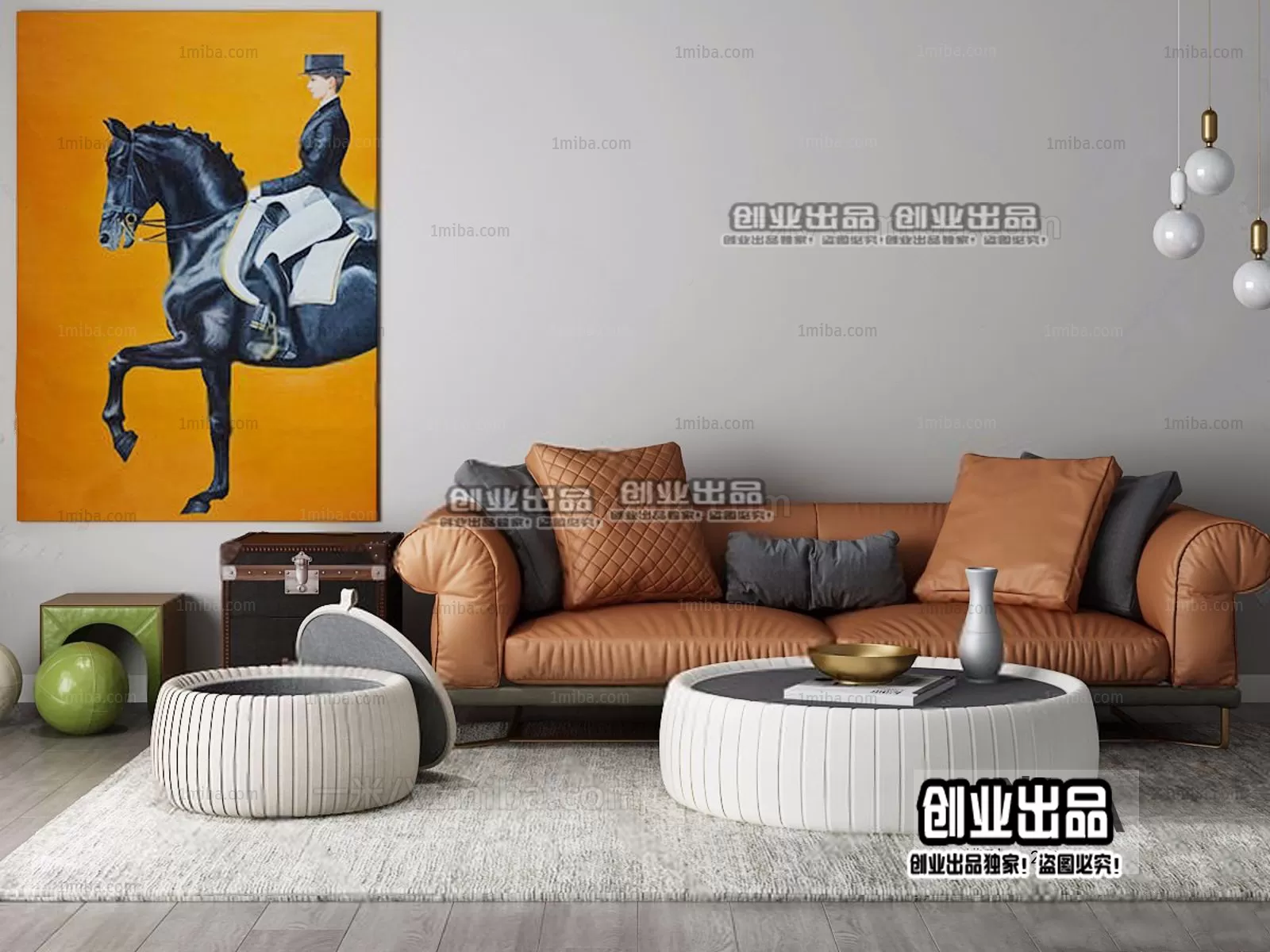 SOFA – 141 – FURNITURE 3D MODELS 2022 (VRAY)