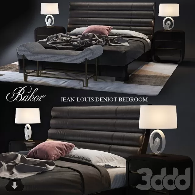 BED 3DSKYMODEL – 608