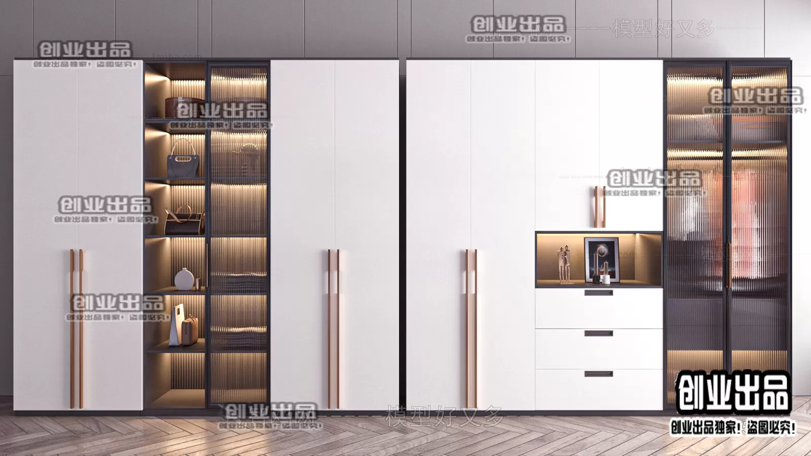 WARDROBE – 31 – FURNITURE 3D MODELS 2022 (VRAY)