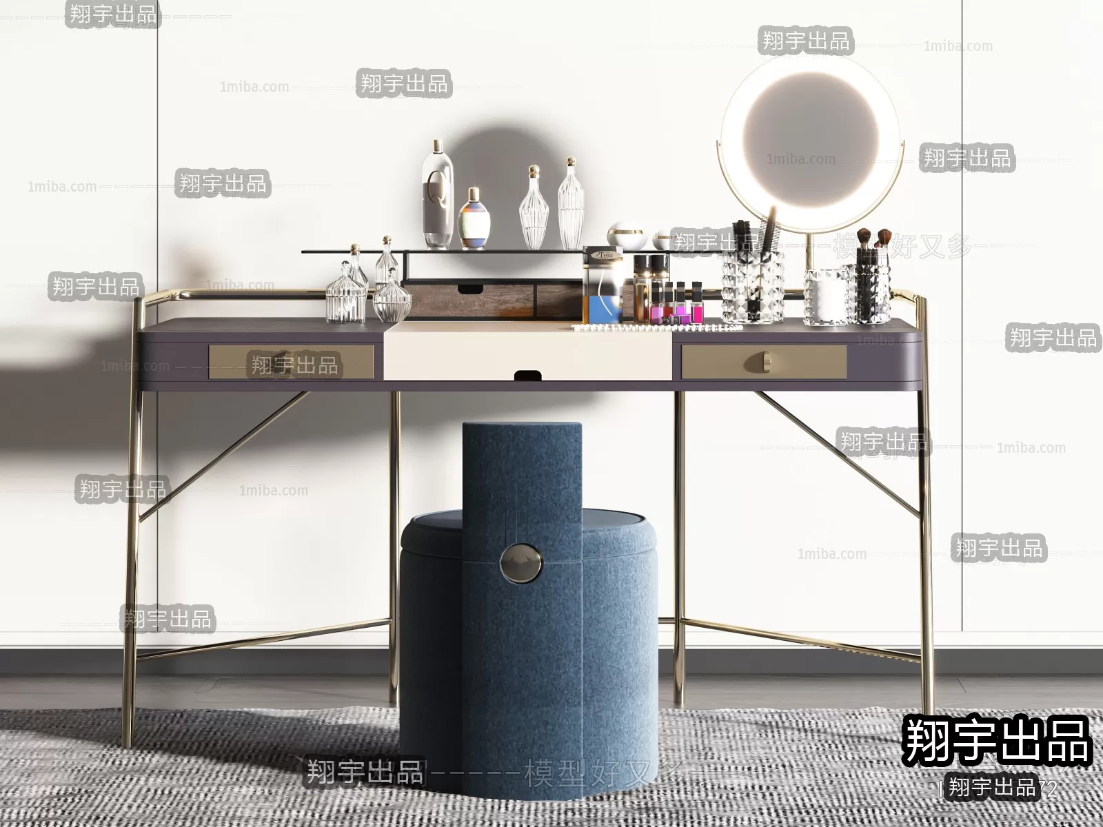 DRESSING TABLE – A3 – FURNITURE 3D MODELS 2022 (VRAY)