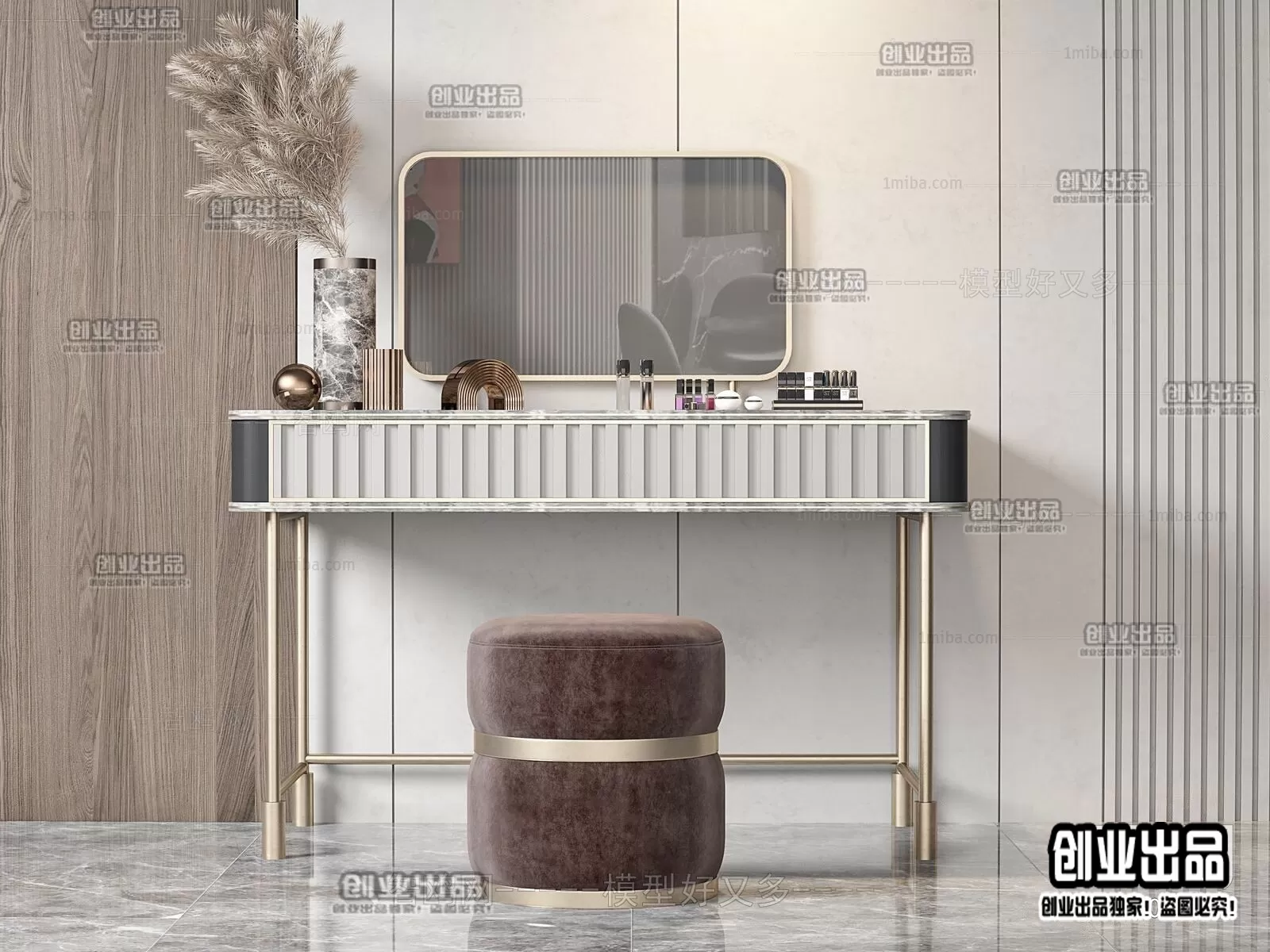 DRESSING TABLE – B26 – FURNITURE 3D MODELS 2022 (VRAY)