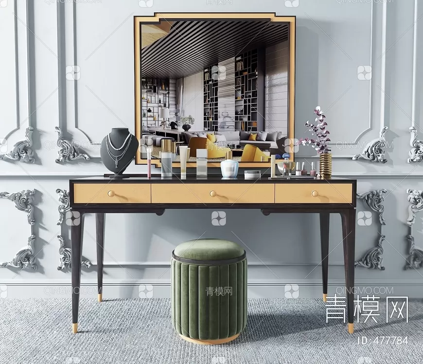 Dressing Table – 3D MODELS – 050