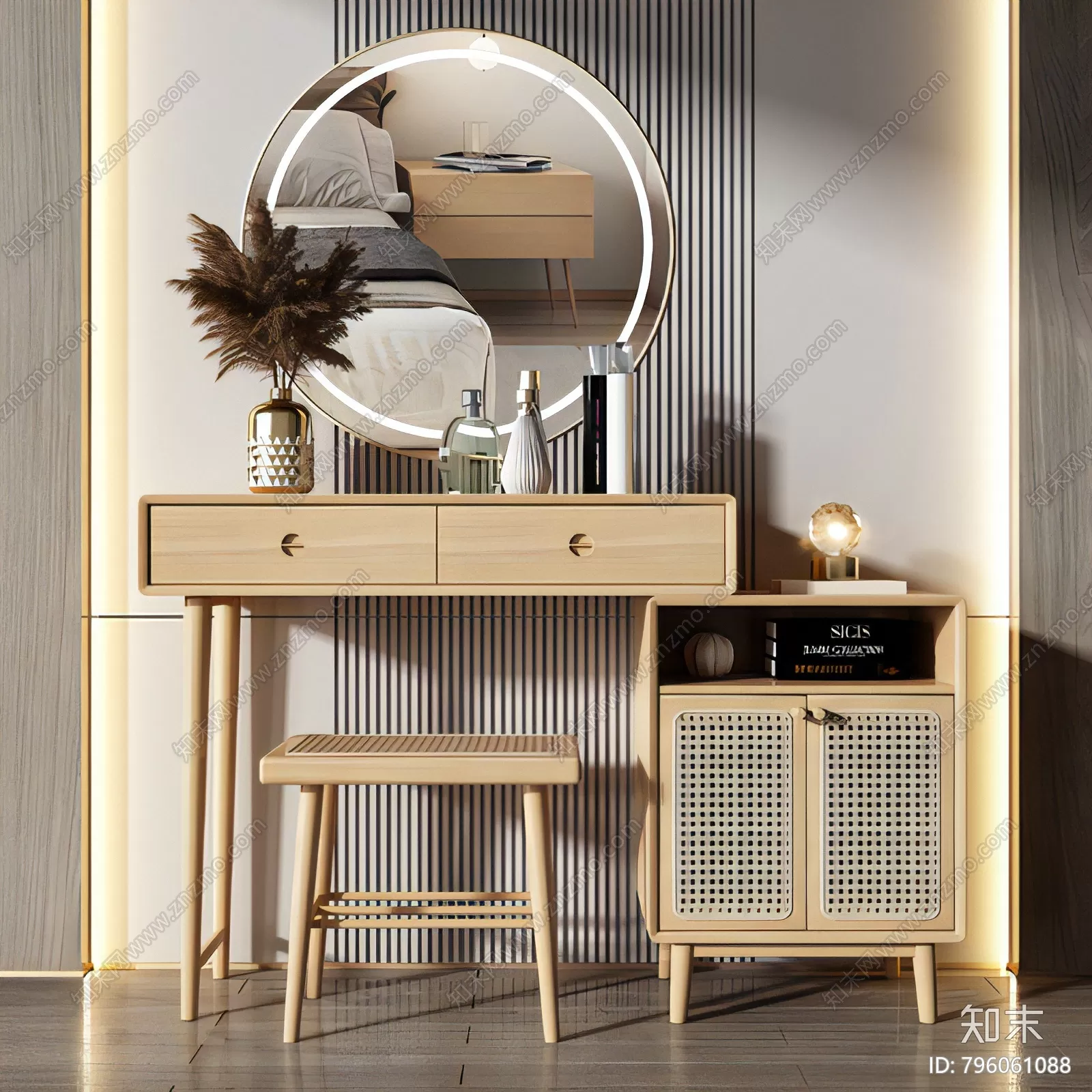 Dressing Table – 3D MODELS – 128