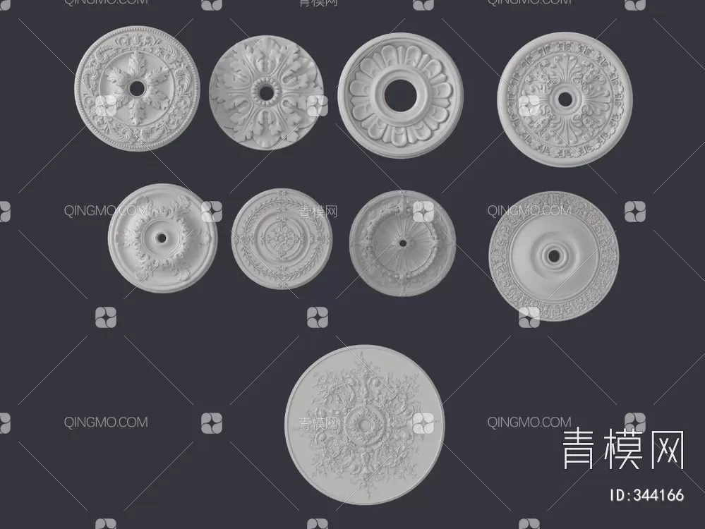 Moulding – Classic 3D Models – 007