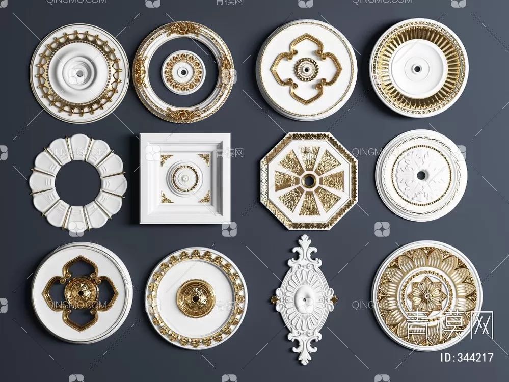 Moulding – Classic 3D Models – 013