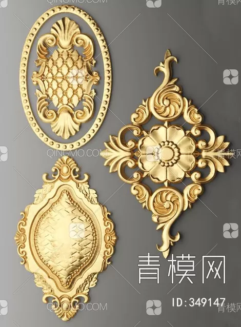 Moulding – Classic 3D Models – 017