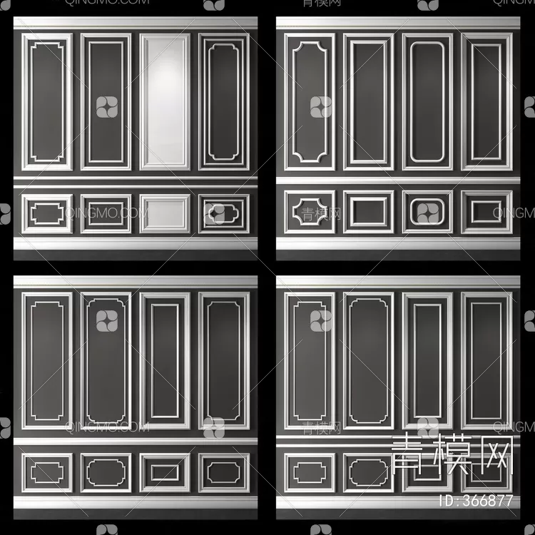 Moulding – Classic 3D Models – 029