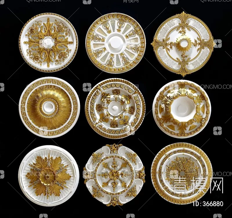 Moulding – Classic 3D Models – 030