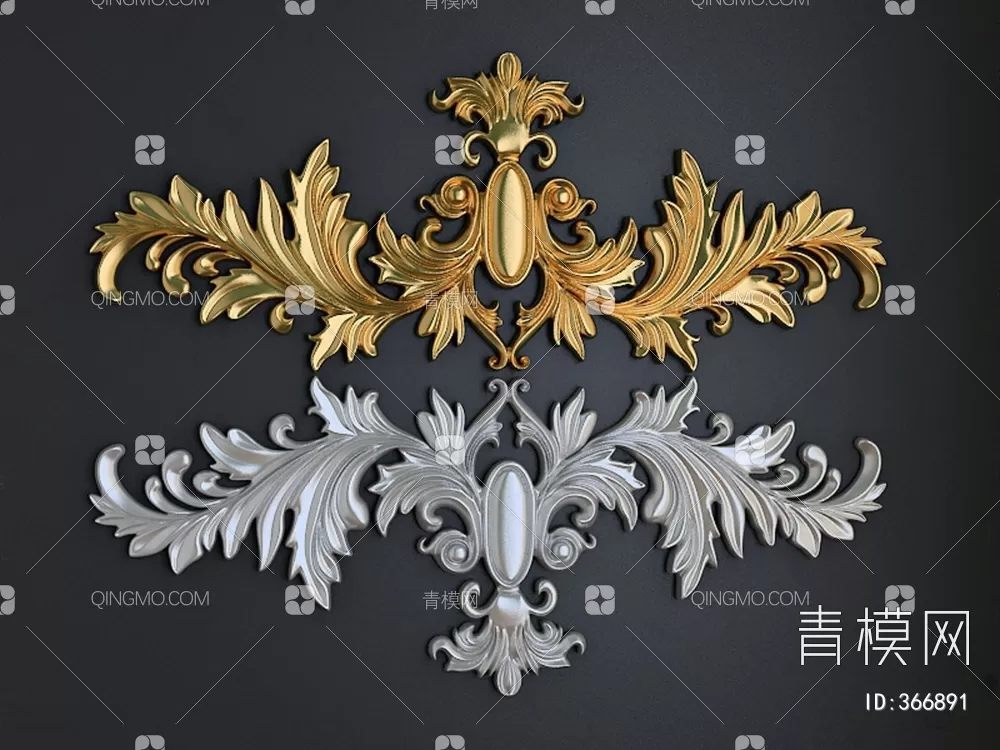 Moulding – Classic 3D Models – 031