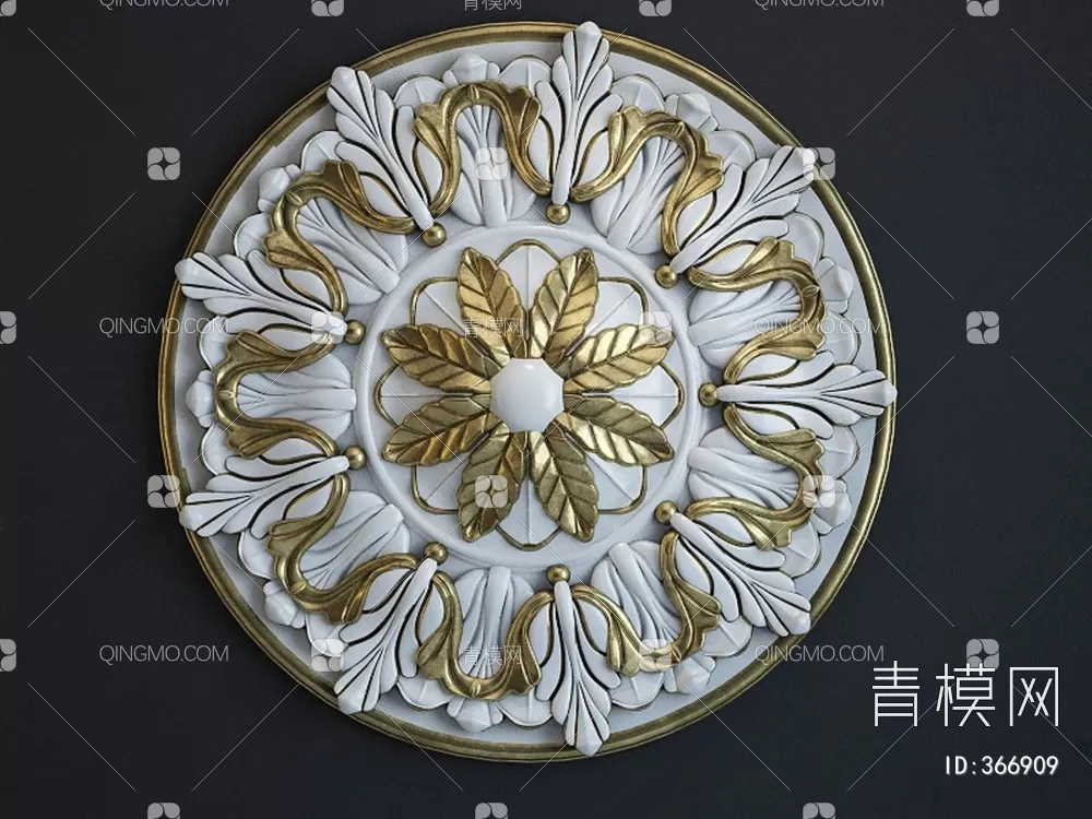 Moulding – Classic 3D Models – 036