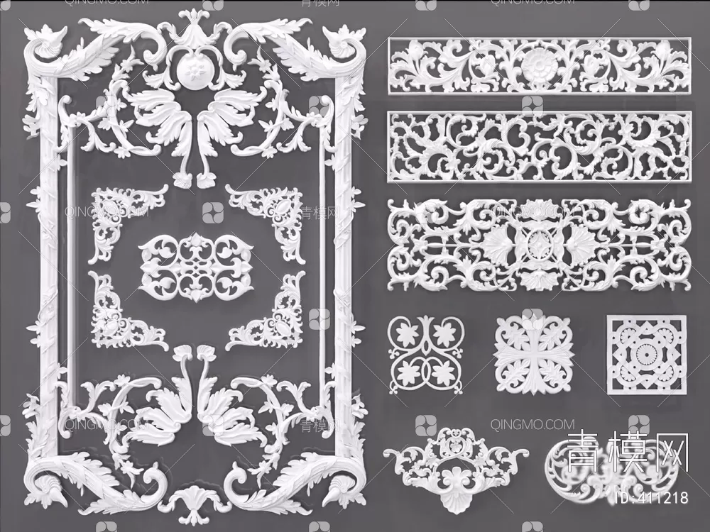 Moulding – Classic 3D Models – 059