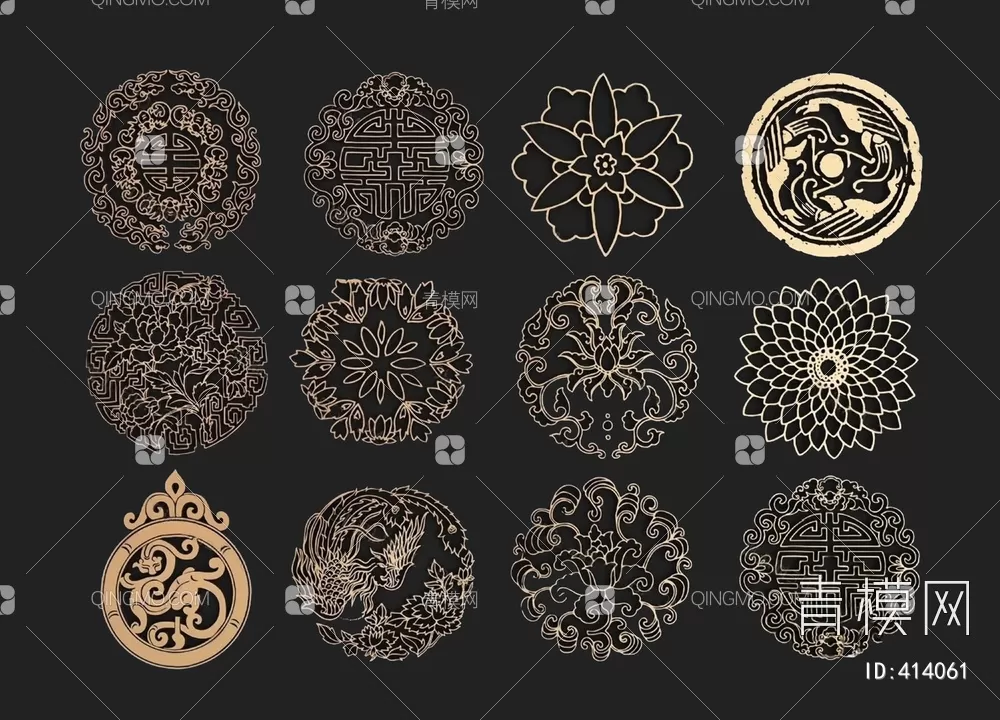 Moulding – Classic 3D Models – 060