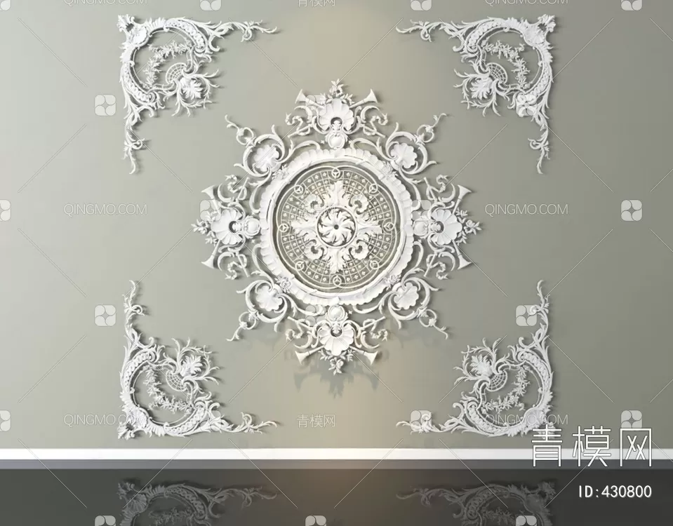 Moulding – Classic 3D Models – 072