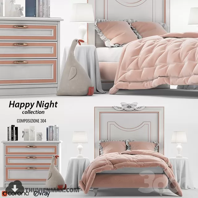 BED 3DSKYMODEL – 711