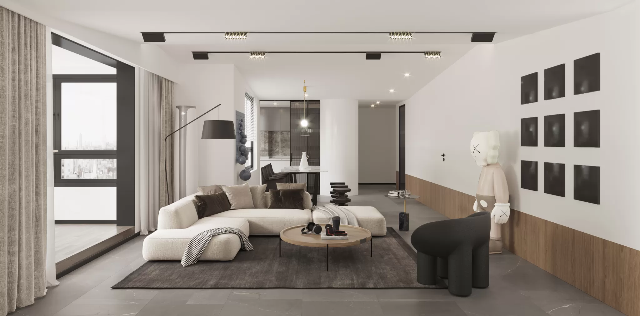 FULL SCENE 3DS MAX – CORONA RENDER – LIVING ROOM – 027 FULL SCENE 3DS MAX – CORONA RENDER – LIVING ROOM – 027
